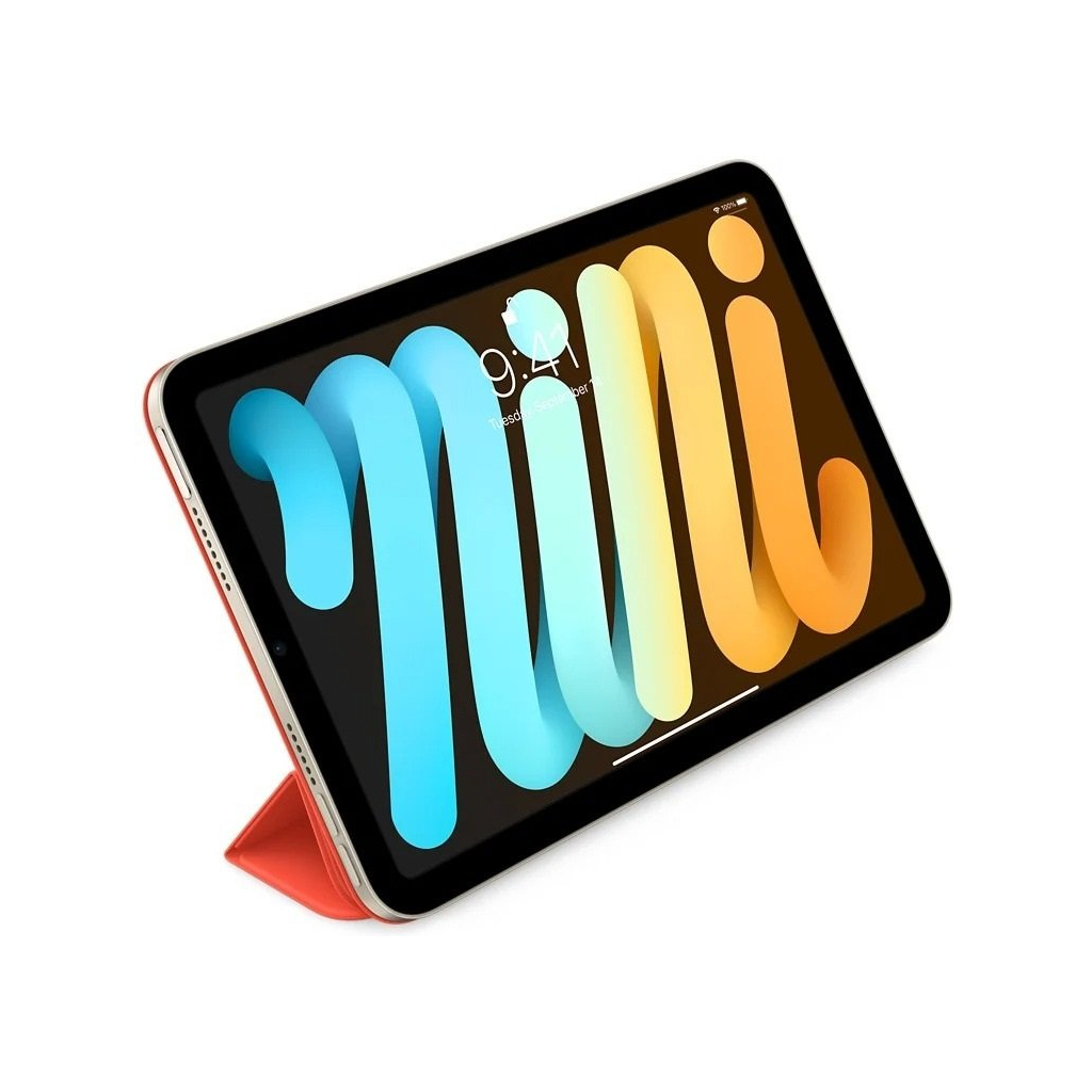 Чохол до планшета Apple Smart Folio for iPad mini (6th generation) - Electric Orange (MM6J3ZM/A) - зображення 5
