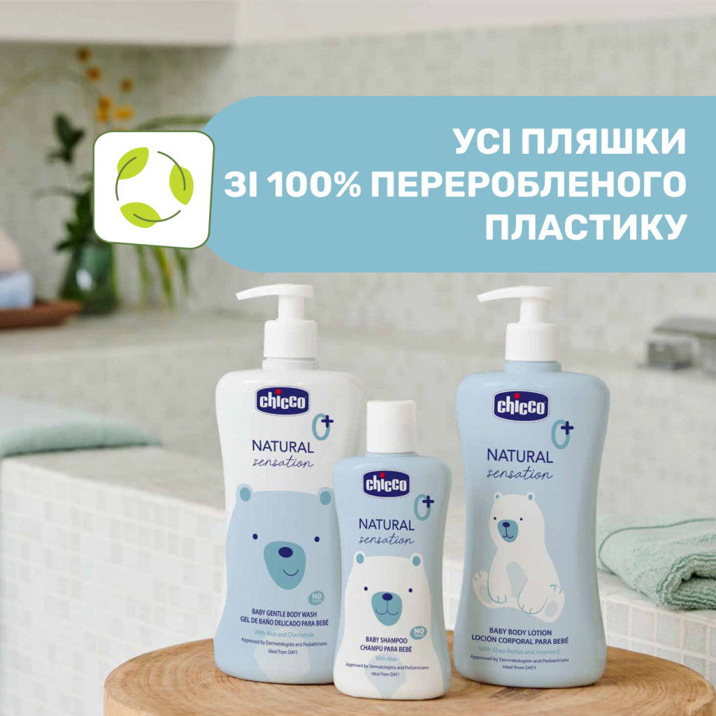 Дитячий шампунь Chicco Natural Sensation Без сліз, 200 мл 8058664163748 (11518.00) - изображение 7
