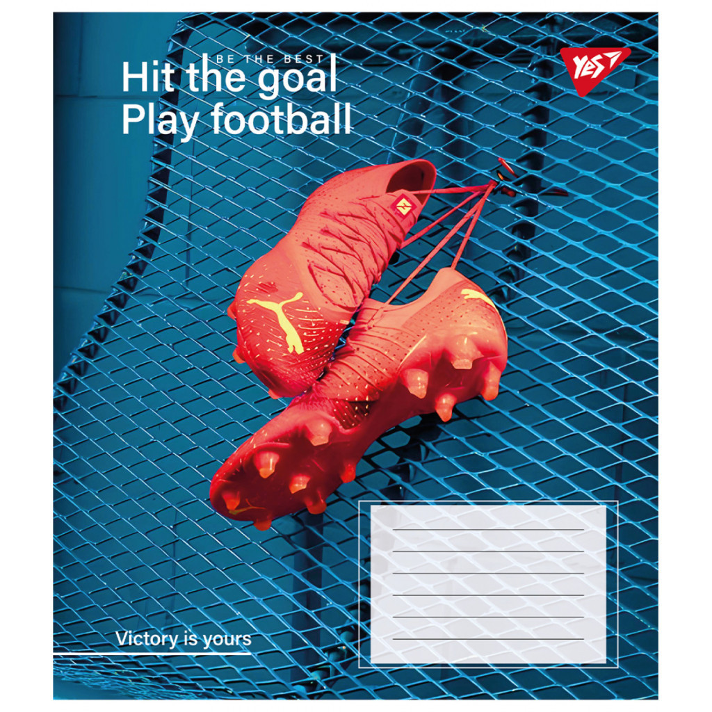 Зошит Yes Hit the goal 48 аркушів клітинка (767371) - зображення 5