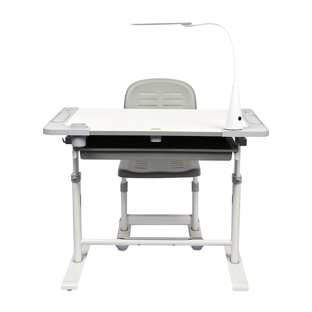 Парта зі стільцем FunDesk Littonia Grey (222529) - зображення 4