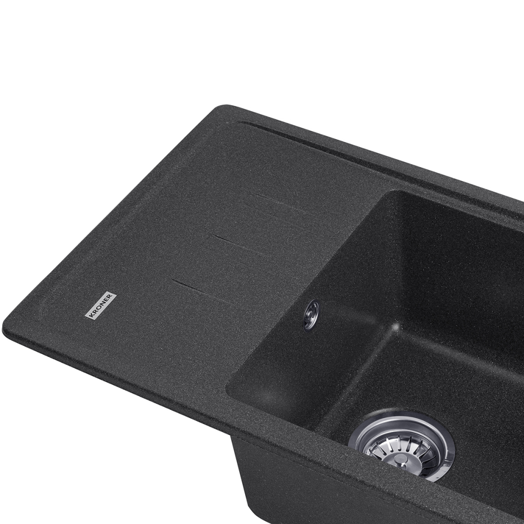 Мийка кухонна Kroner KompositGRB-6243 (CV031063) - зображення 4