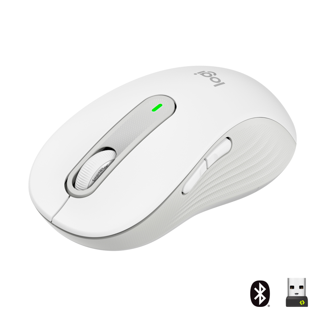 Мишка Logitech Signature M650 L Wireless Off-White (910-006238) - зображення 1