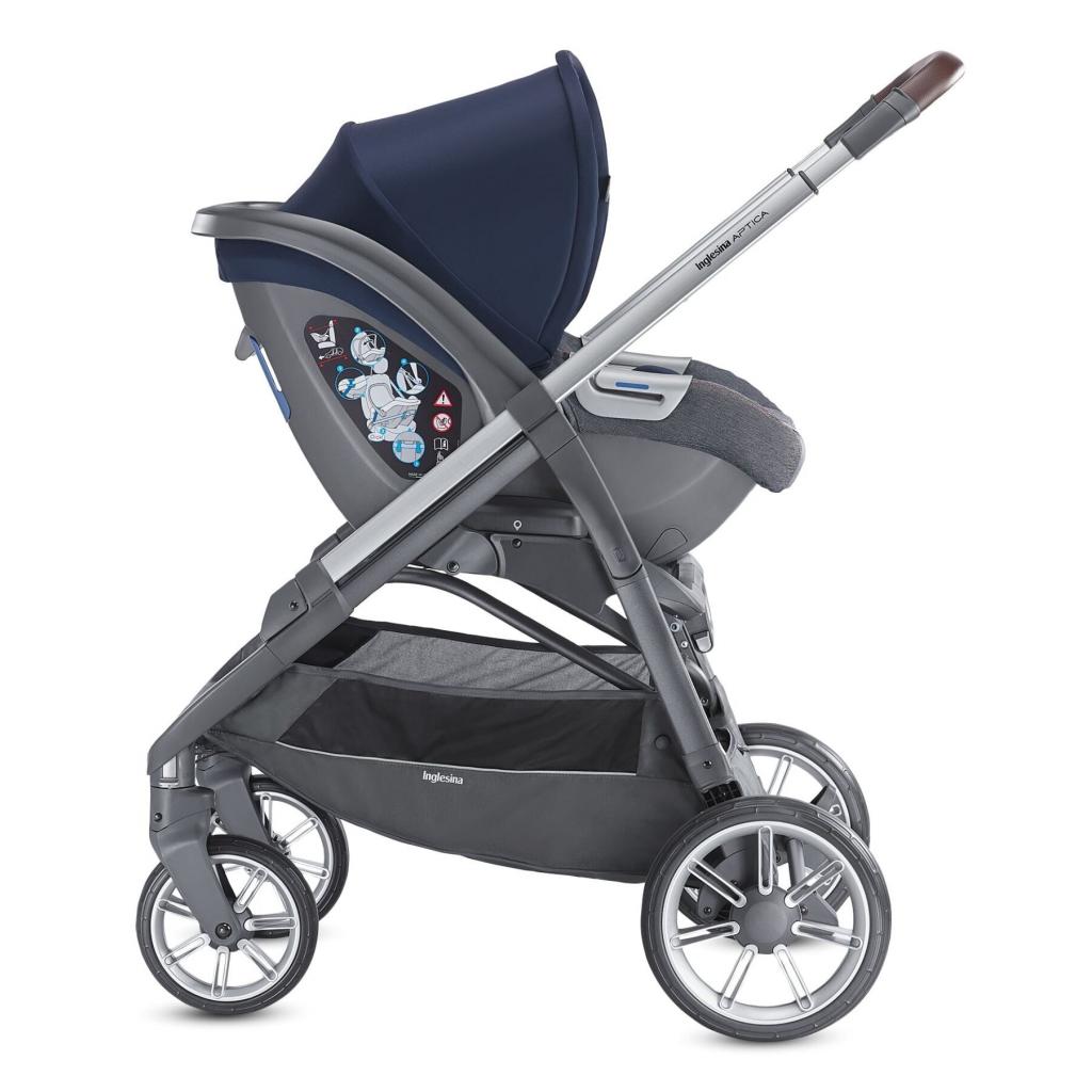 Коляска Inglesina 4 в 1 Aptica Tailor Denim / Graphite Coffee (71982) - зображення 8