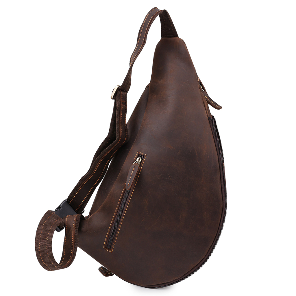 Сумка Vintage Шкіряна чоловіча вінтажна через плече Коричнева (20373) - зображення 2