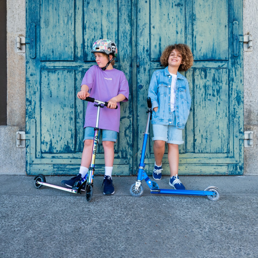 Самокат Micro Sprite LED Неохром (SA0237) - зображення 9