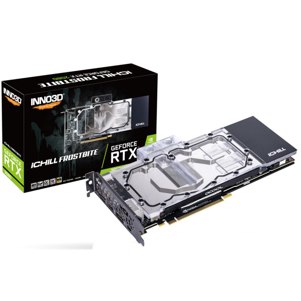 Відеокарта Inno3D GeForce RTX2080 8192Mb iChill Frostbite (C2080B-08D6X-1180FROS) - зображення 1