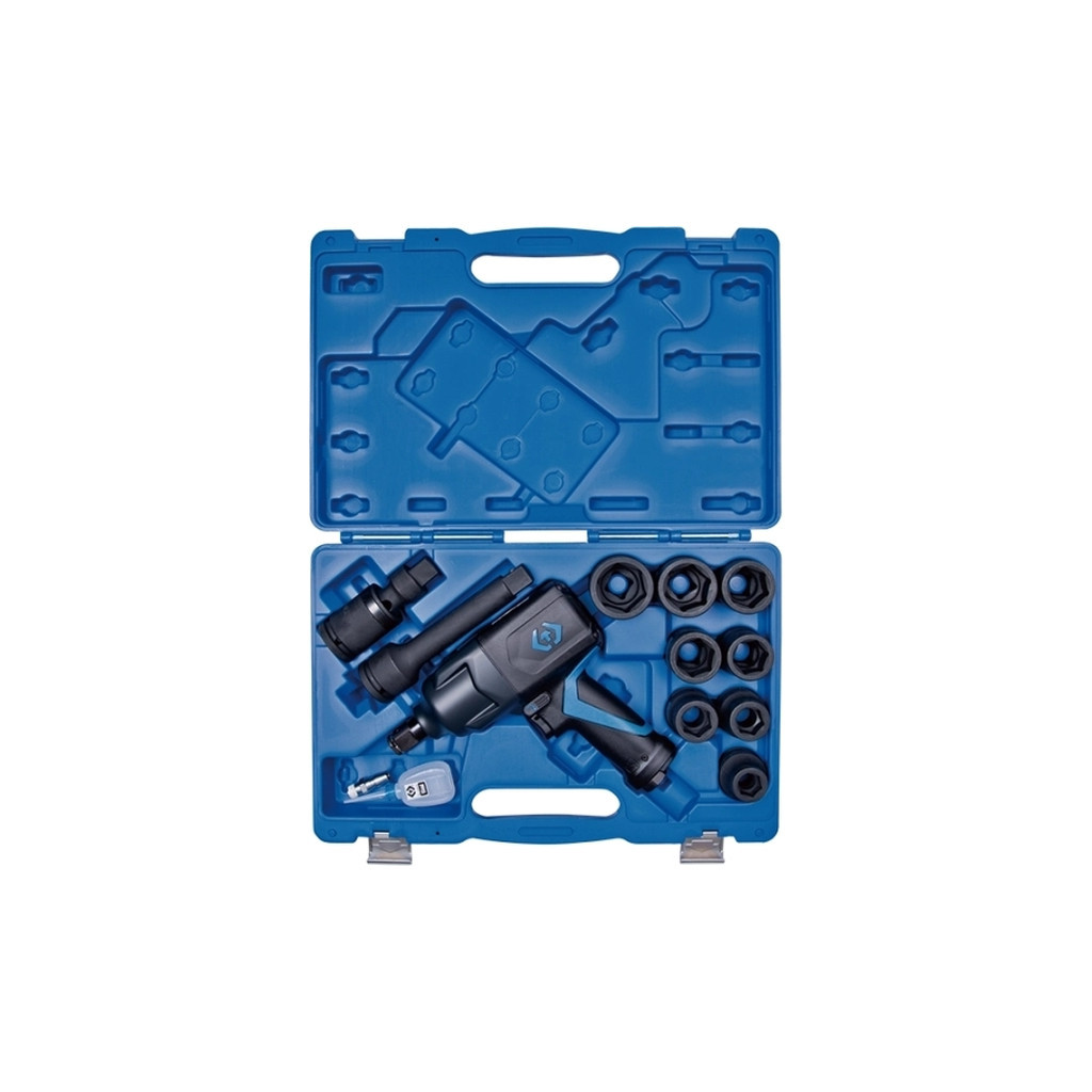 Гайковерт KING TONY пневмо 3/4" з набором головок (64801AMP) - зображення 1