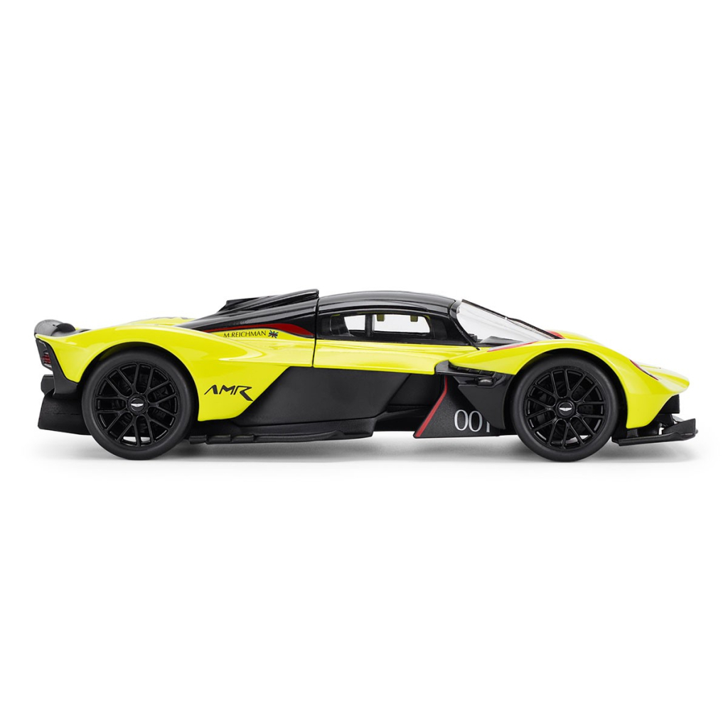 Машина TechnoDrive Aston Martin Valkyrie жовтий 1:18 (250937AMVKLG) - зображення 4
