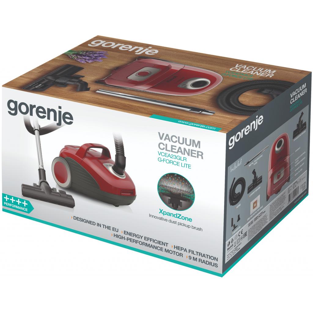 Пилосос Gorenje VCEA 23 GLR (VCEA23GLR) - зображення 5