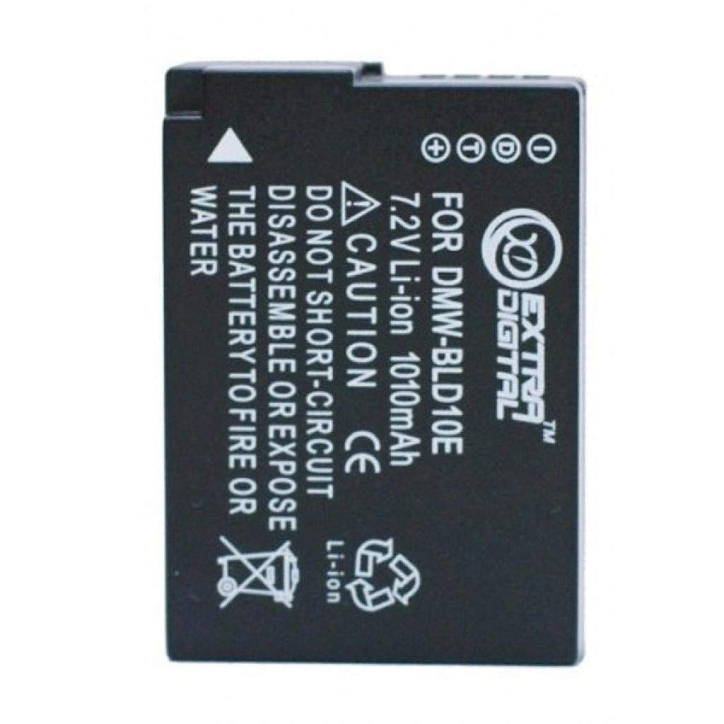 Акумулятор до фото/відео Extradigital Panasonic DMW-BLD10PP, BLD10E (DV00DV1335) - зображення 1