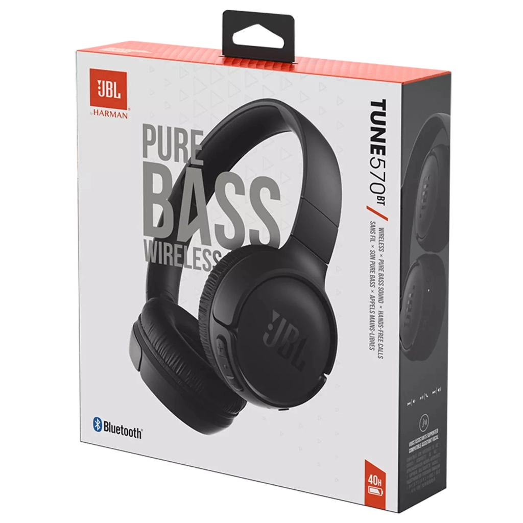 Навушники JBL Tune 570BT Black (JBLT570BTBLKEU) - зображення 2