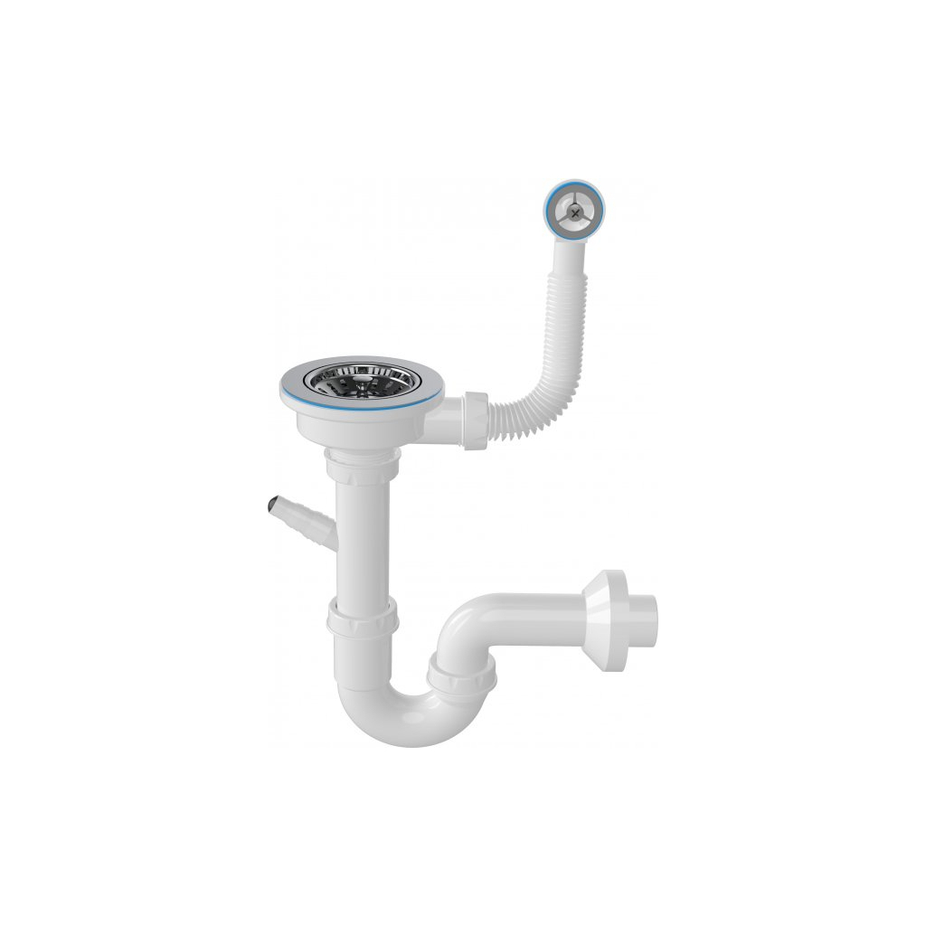 Мийка кухонна Adamant Horizon Medium Сахара + змішувач та дозатор (4824296104502) - зображення 5