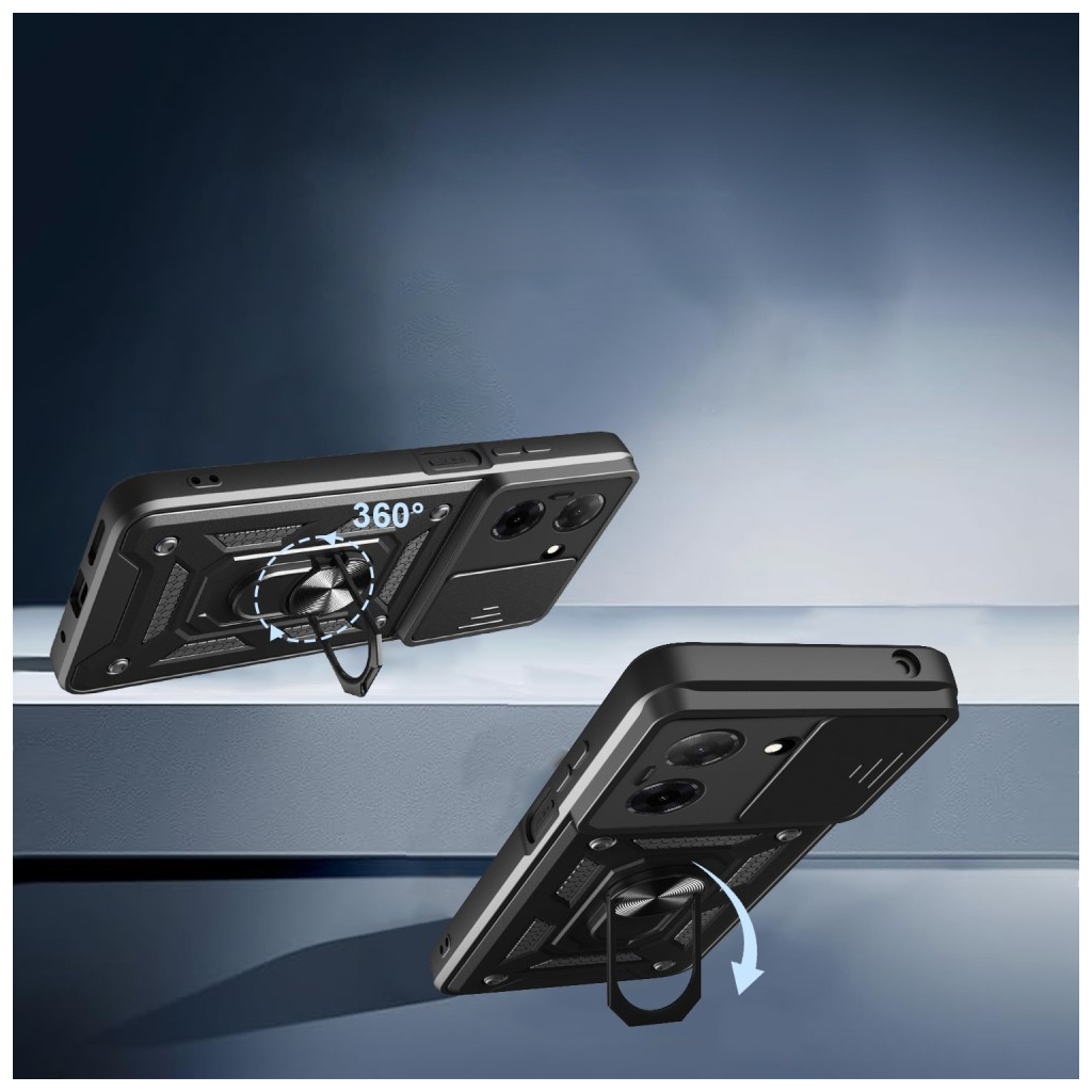 Чохол до мобільного телефона BeCover Military Xiaomi Redmi A5 / Poco C71 Black (713543) - зображення 5