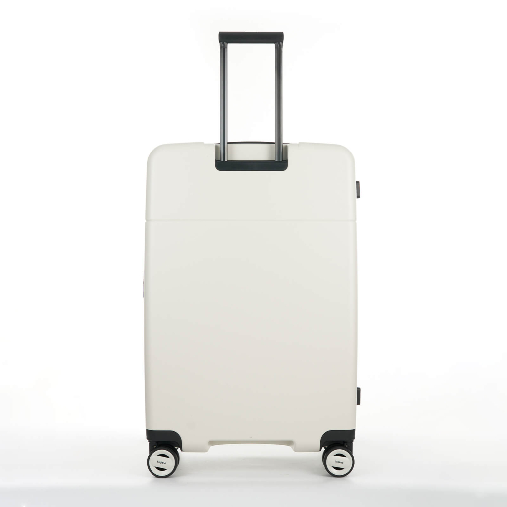 Валіза Bagland велика 96 л біла (1140521763) - зображення 3