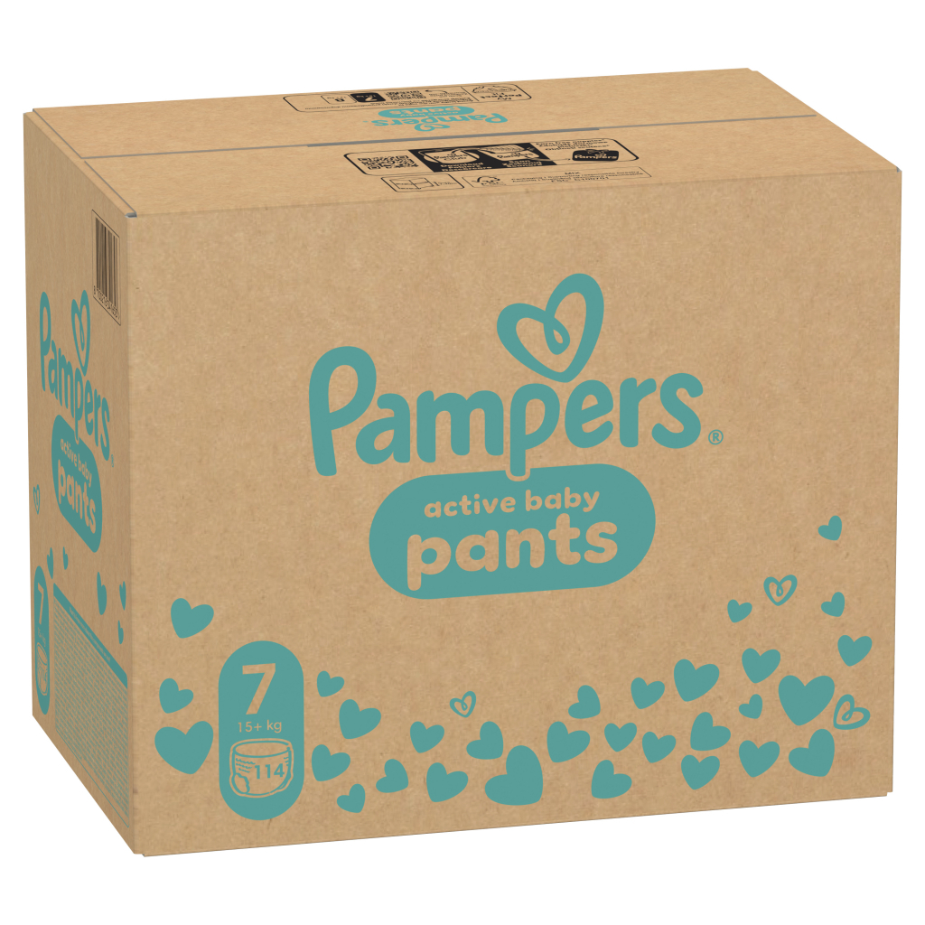 Підгузки Pampers Pants Giant Plus Розмір 7 (17+ кг) 114 шт (8700216341653) - зображення 2