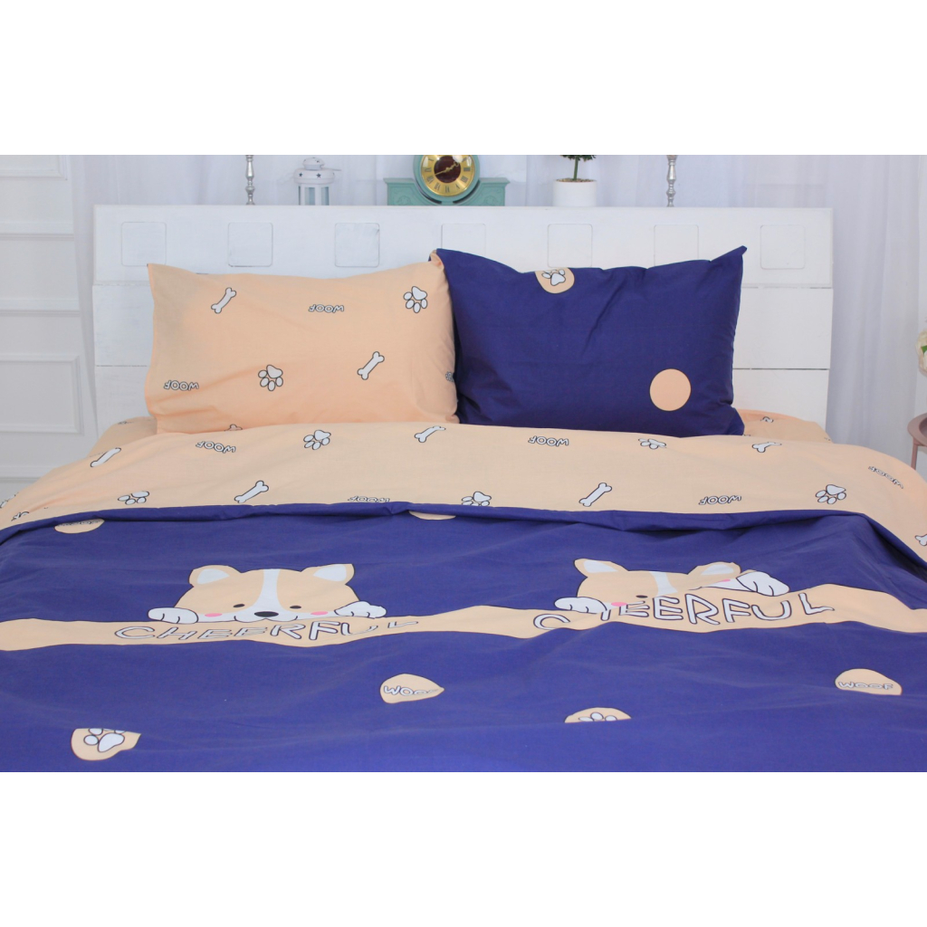 Постільна білизна MirSon Бязь Ranforce Elite 17-0565 Cheerful 143х210х2 (2200004682044) - зображення 1