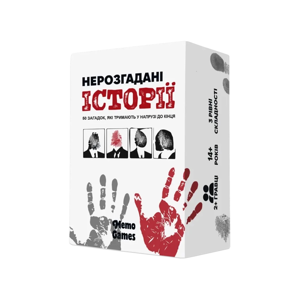 Настільна гра Memo Games Нерозгадані історії (укр.) (0031) - зображення 1