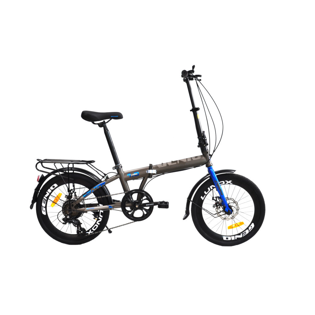 Велосипед Genio Lunox 20" рама-19" St Grey/Blue (0432-С) - зображення 1