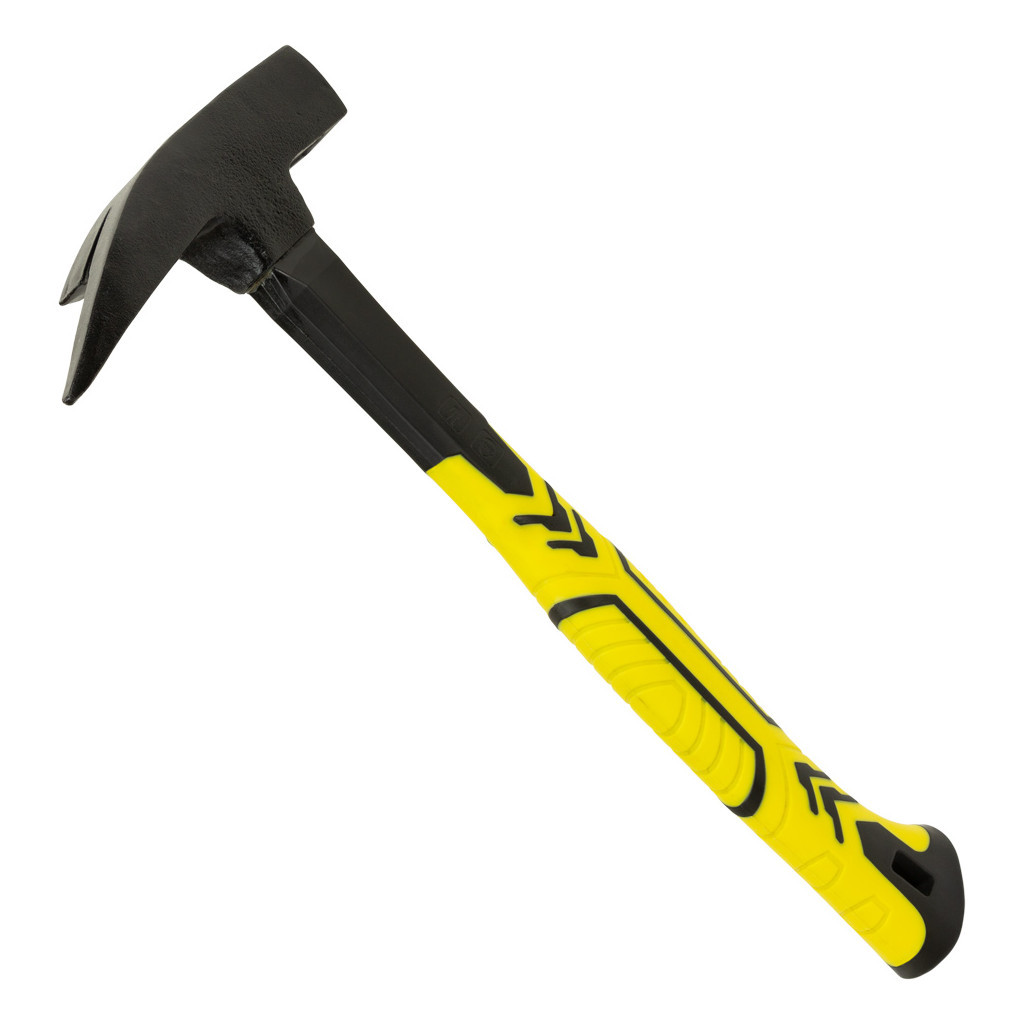 Молоток Sigma 600г покрівельника фібергласова ручка (4314011) - зображення 4