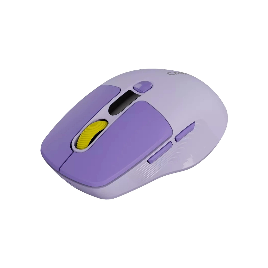 Мишка Canyon MW-26 LCD Silent Wireless/Bluetooth Violet (CNS-CMSW26V) - зображення 2