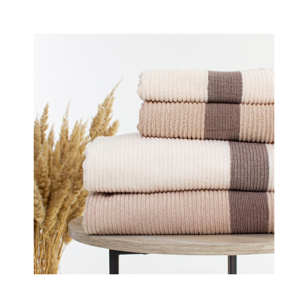 Рушник MirSon Набір лазневих №111 Elite Luxury Day 4 шт (2200005613351) - зображення 2