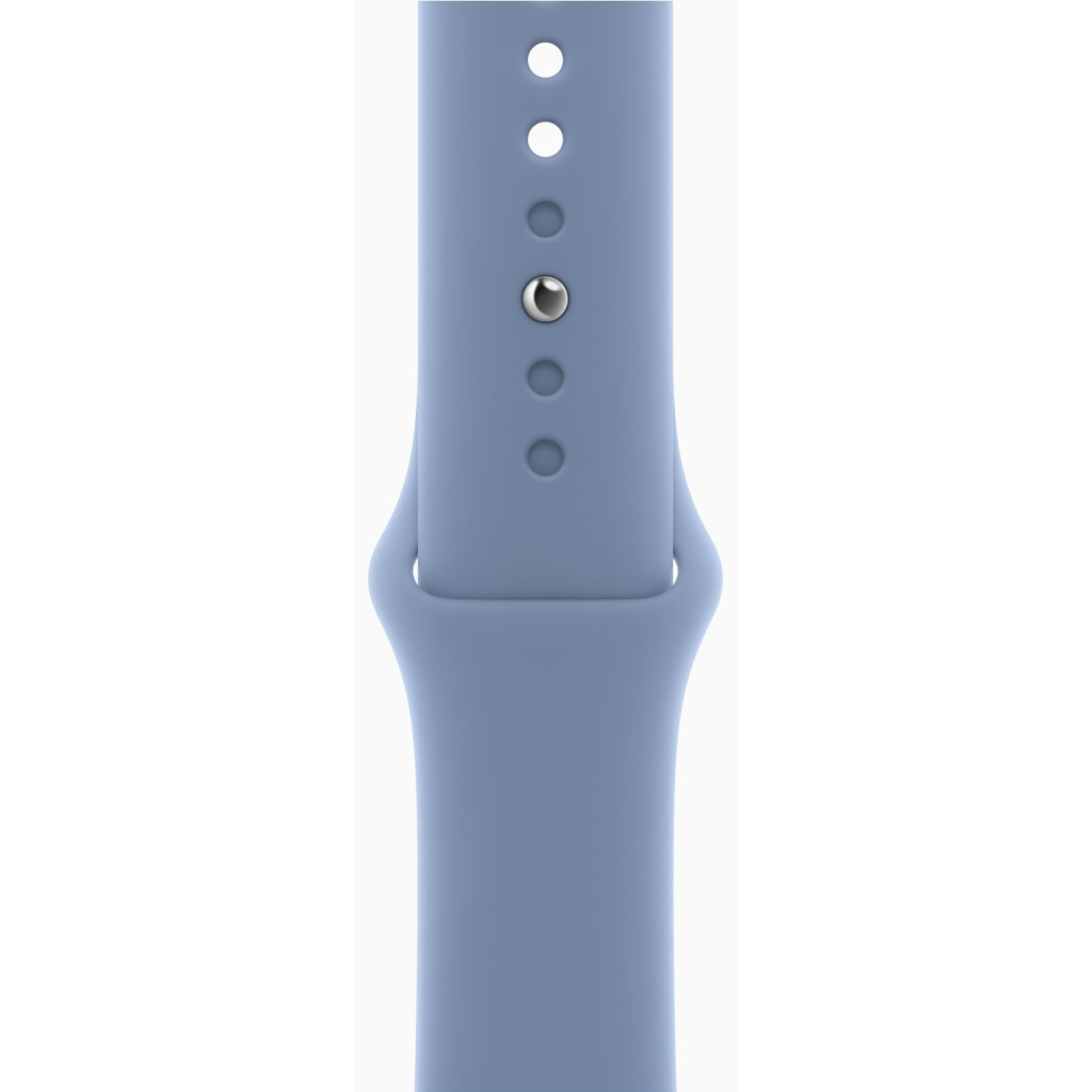 Смарт-годинник Apple Watch Series 9 GPS 41mm Silver Aluminium Case with Storm Blue Sport Band - S/M (MR903QP/A) - зображення 3