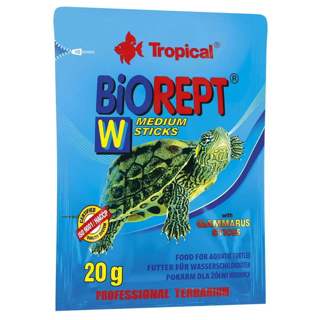 Корм для черепах Tropical Biorept W для земноводних і водних черепах 67 мл/20 г (5900469113417) - зображення 1