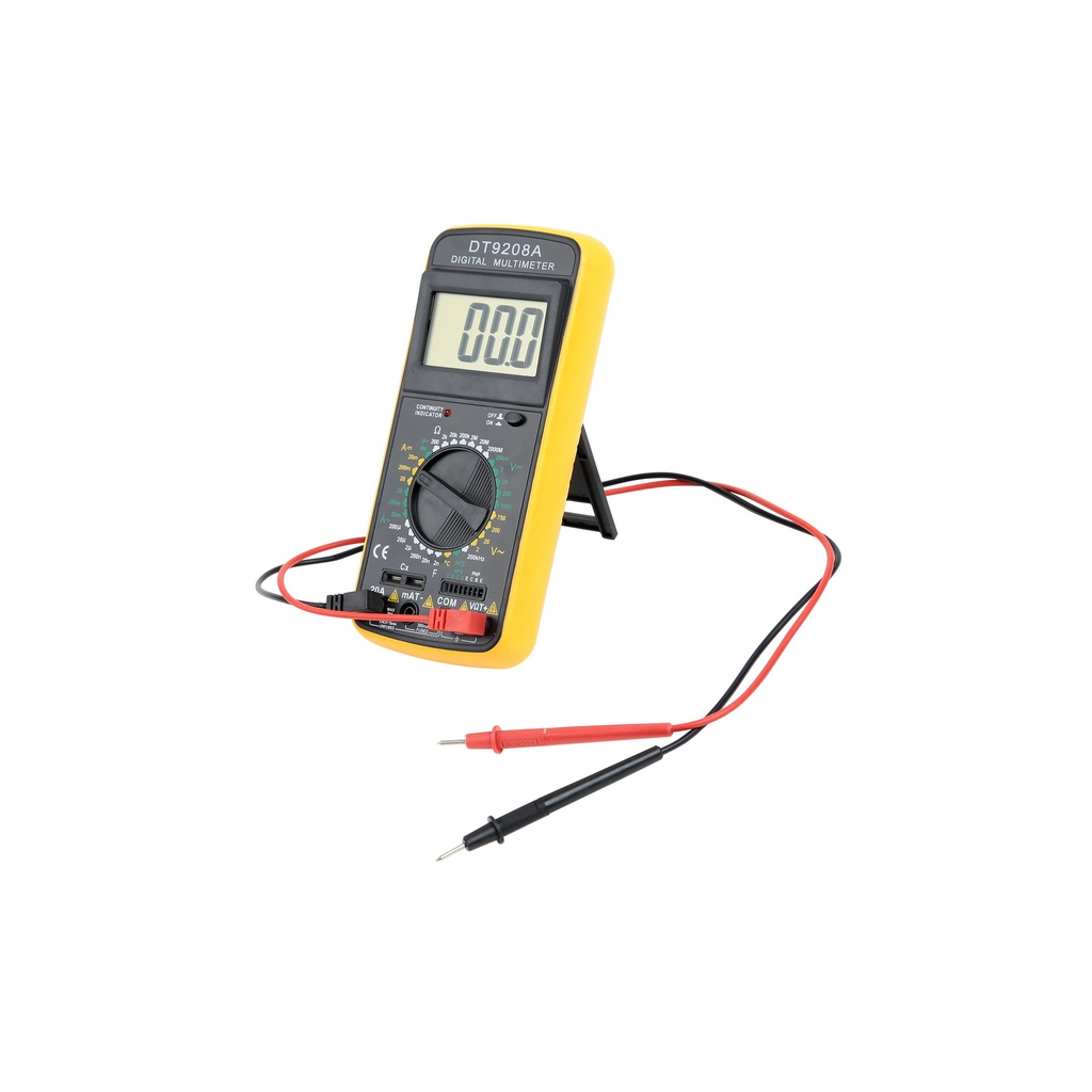 Цифровий мультиметр Voltronic DT-9208A, V, A, R, C, F, T, Q50 (DT-9208a) - зображення 1