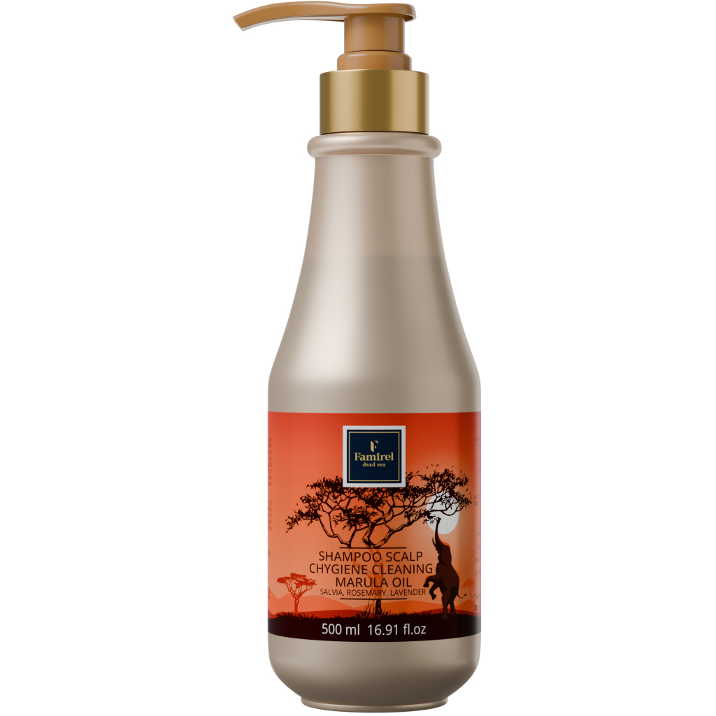 Шампунь Famirel Marula Oil З шавлією, розмарином і лавандою 500 мл (7290114085847) - зображення 1