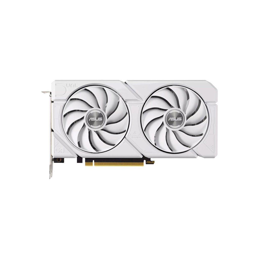 Відеокарта ASUS GeForce RTX4060Ti 8Gb DUAL OC EVO WHITE (DUAL-RTX4060TI-O8G-EVO-WHITE) - зображення 1