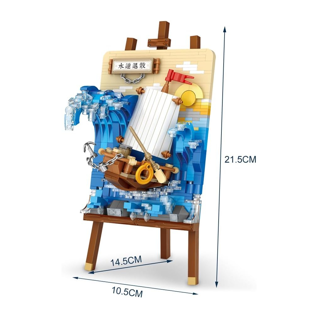 Конструктор LOZ mini Block painting без фігурок (1280) - зображення 3