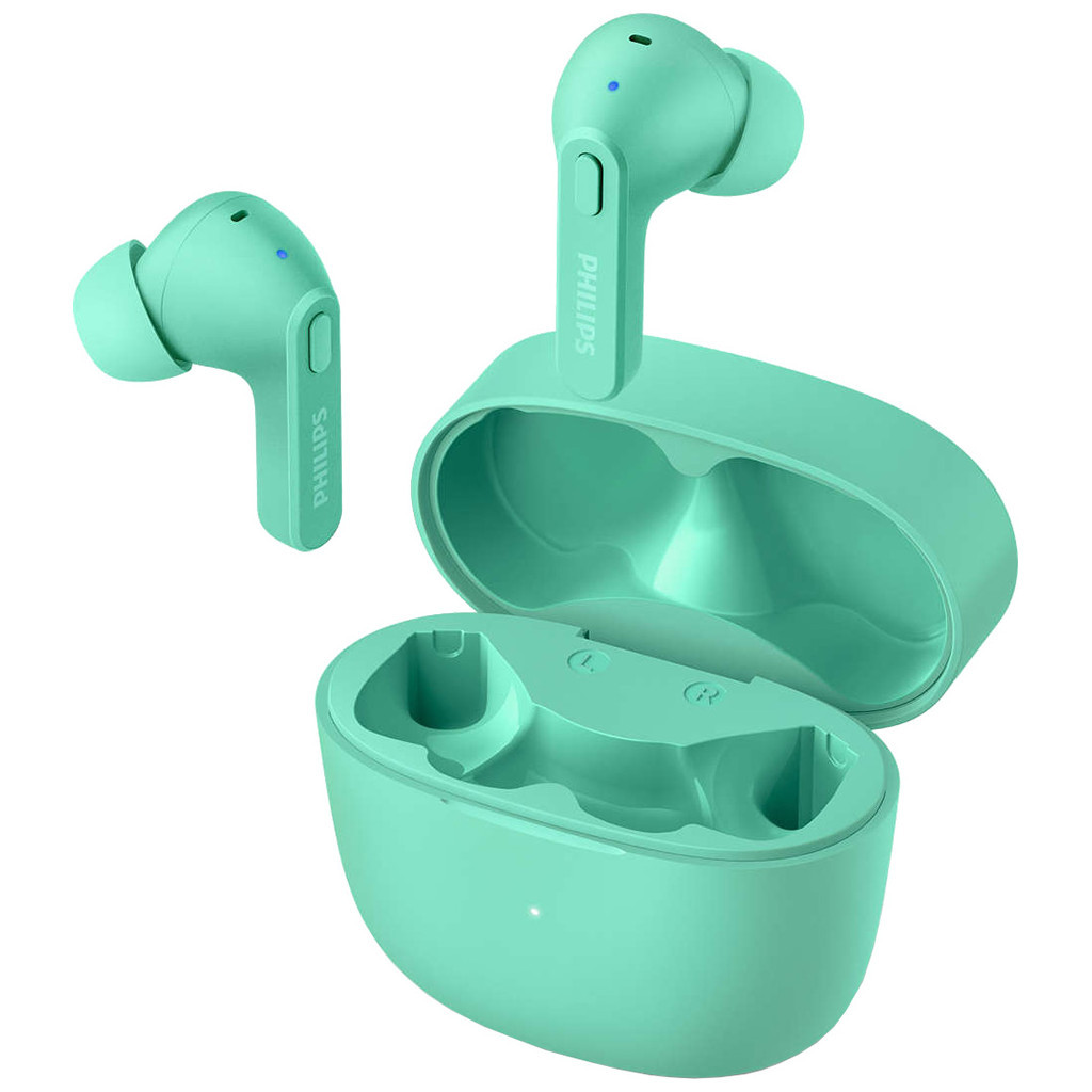 Навушники Philips TAT2206 True Wireless IPX4 Green (TAT2206GR/00) - зображення 1
