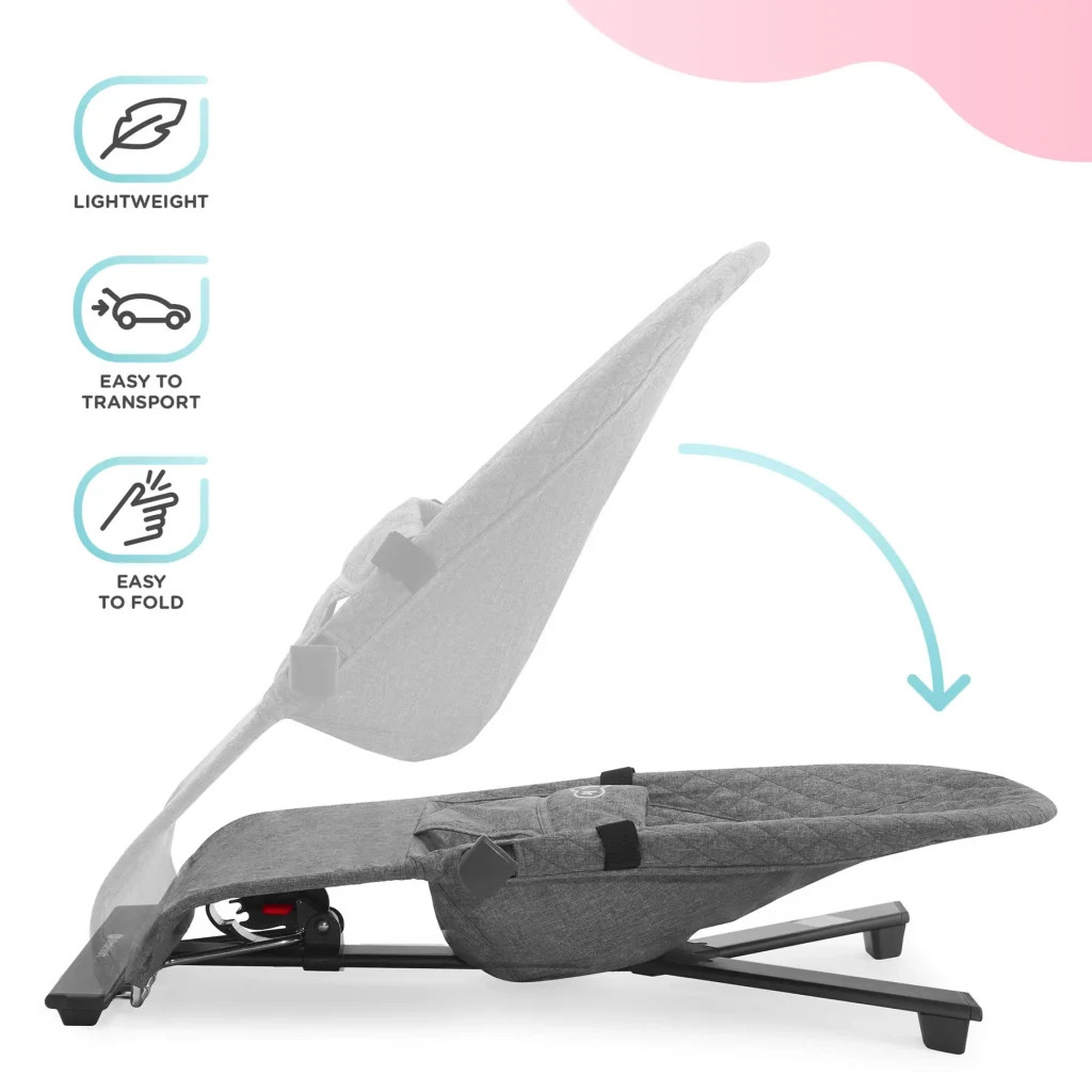 Крісло-гойдалка Kinderkraft Mimi Grey (5902533918355) - зображення 11