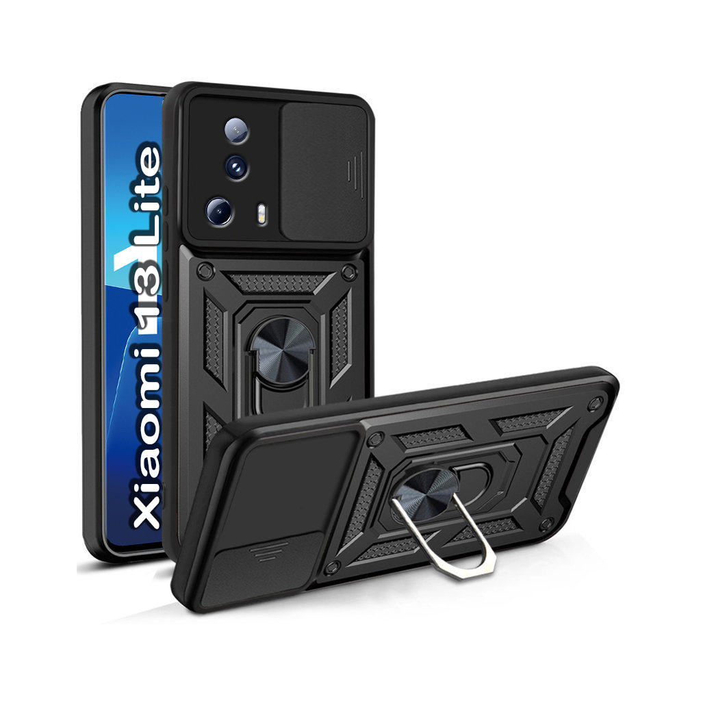 Чохол до мобільного телефона BeCover Military Xiaomi 13 Lite Black (709163) - зображення 1