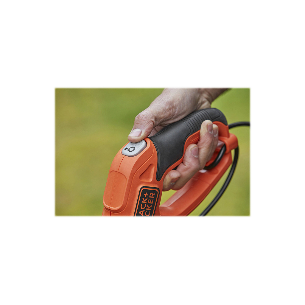 Тример садовий Black&Decker 0.55 кВт, ширина косіння 30 см, 7500 об/хв, вага 2.6 кг (BESTE630) - зображення 3