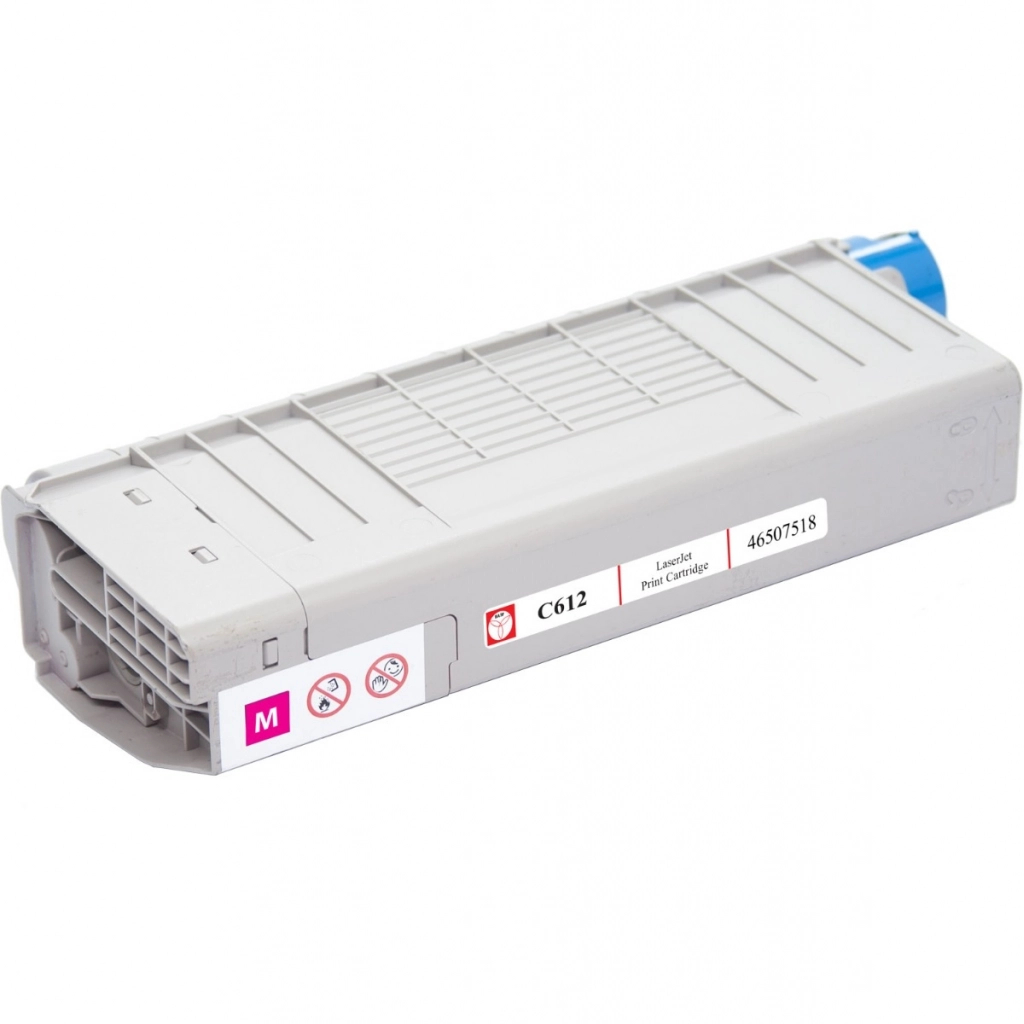 Тонер-картридж BASF OKI C612/ 46507518 Magenta (KT-46507518) - изображение 2