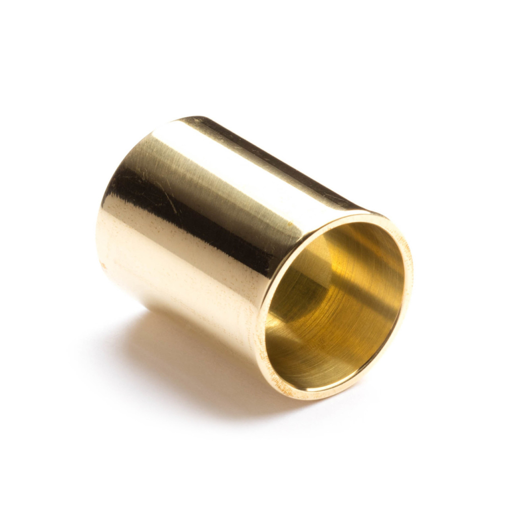 Слайдер для гітари Jim Dunlop Brass Medium Wall Medium Knuckle Slide (223) - зображення 2