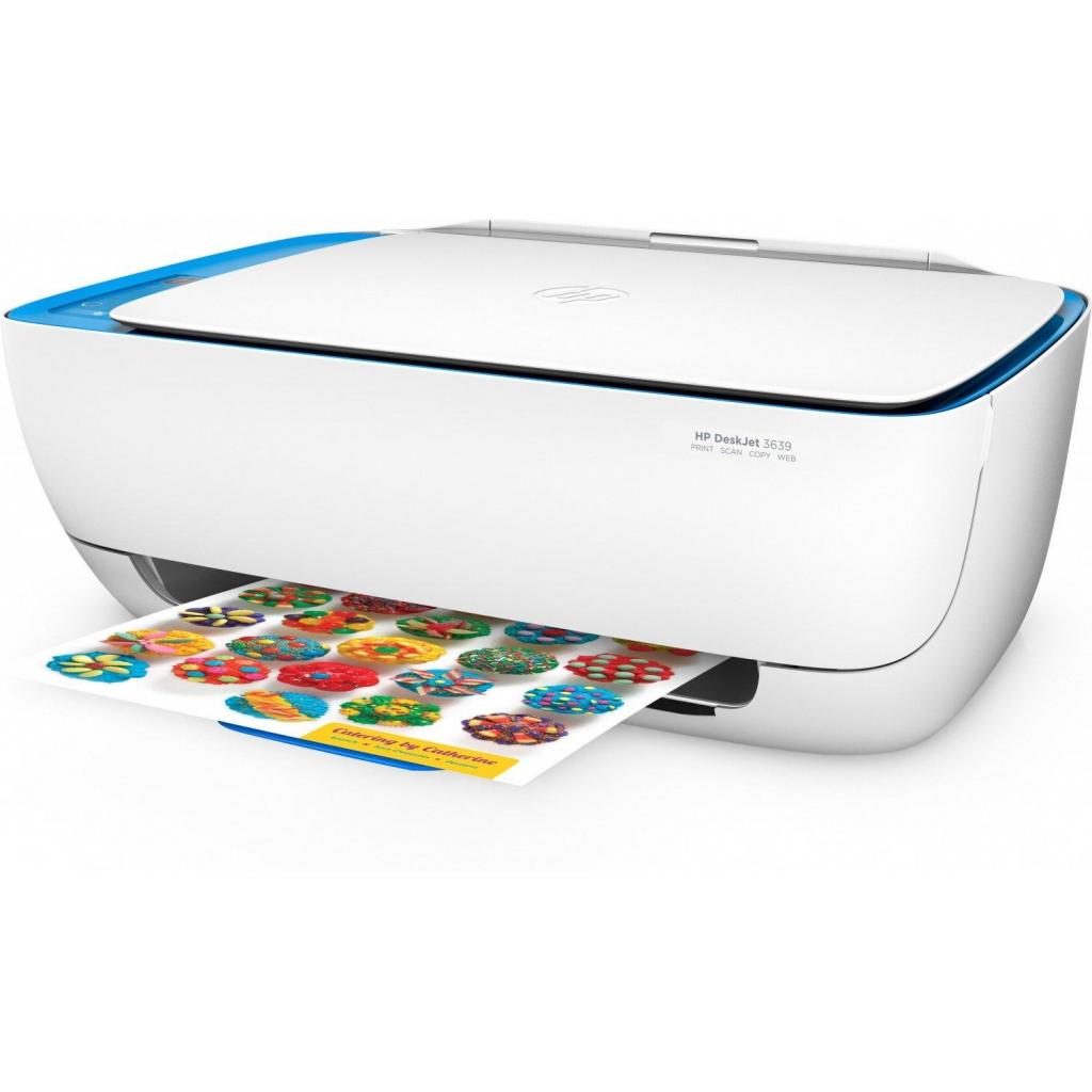 Багатофункціональний пристрій HP DeskJet 3639 з Wi-Fi (F5S43C) - зображення 6