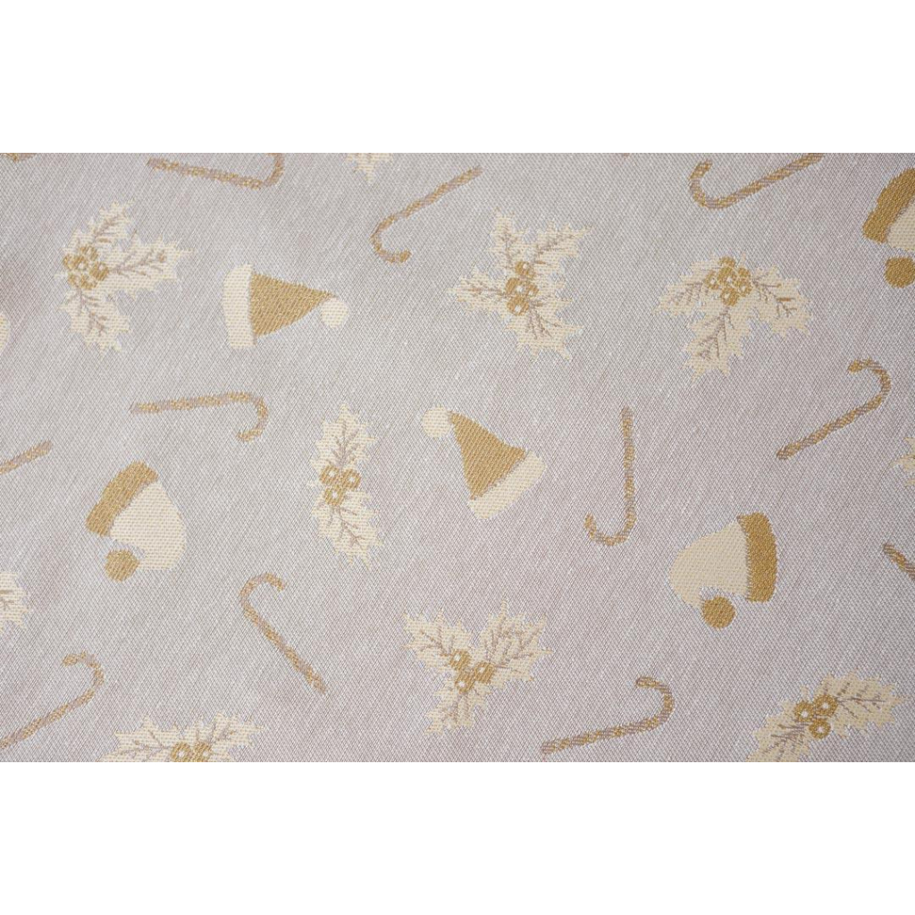 Скатертина Прованс Шапочки на бежевому 136х136 см (036549) - зображення 11