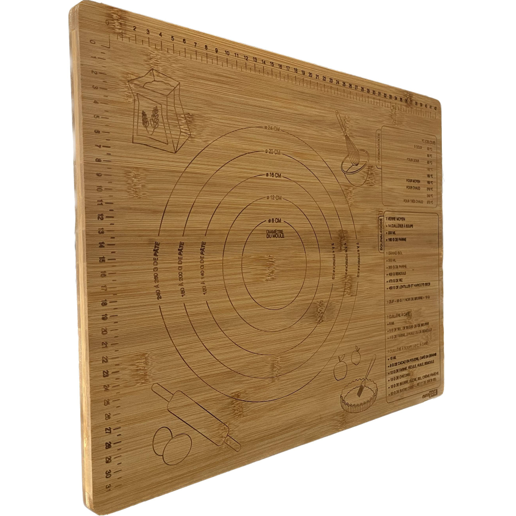 Дошка для нарізання Eurogold бамбук 46 х 36 х 1,5 7108200026 (ЕГ-7108200026) - зображення 1