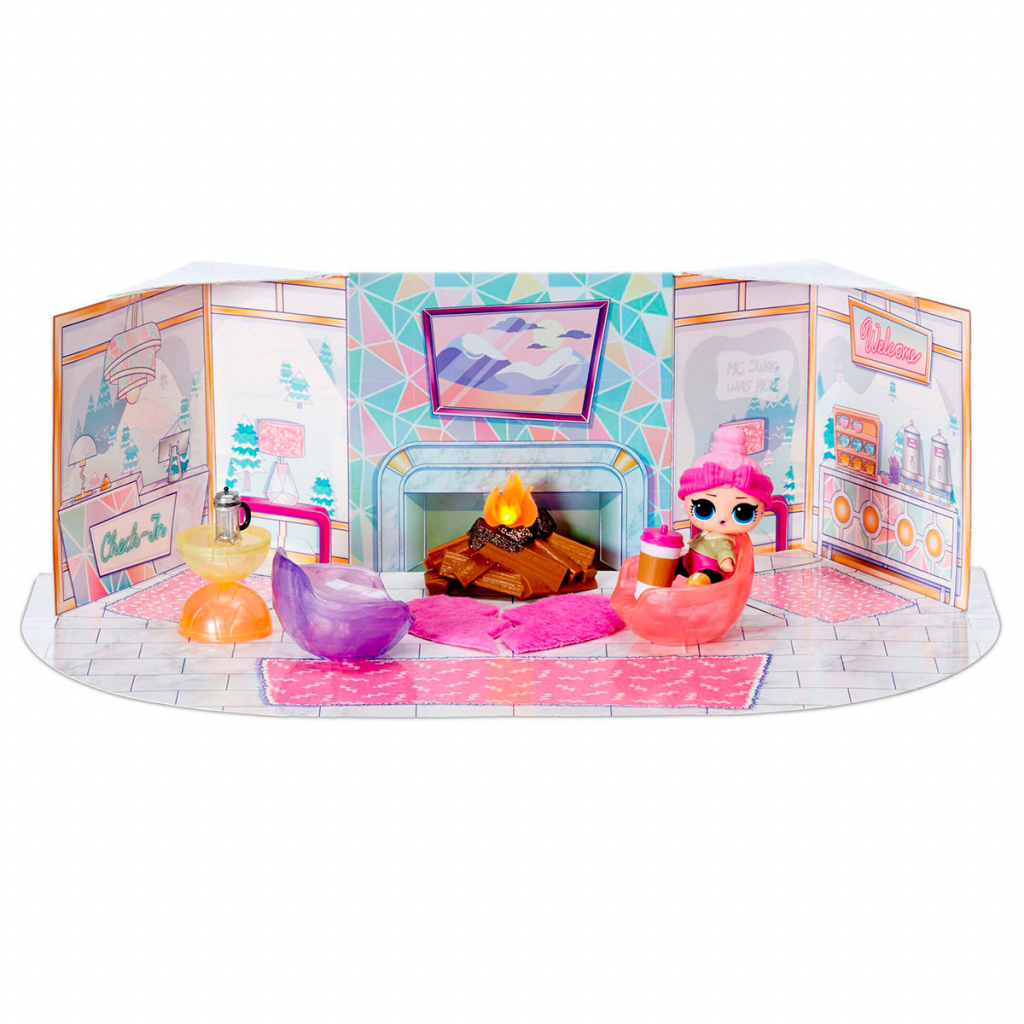Лялька L.O.L. Surprise! серії Маленькі кімнатки Шале з каміном Милої Крихітки (576624) - зображення 6