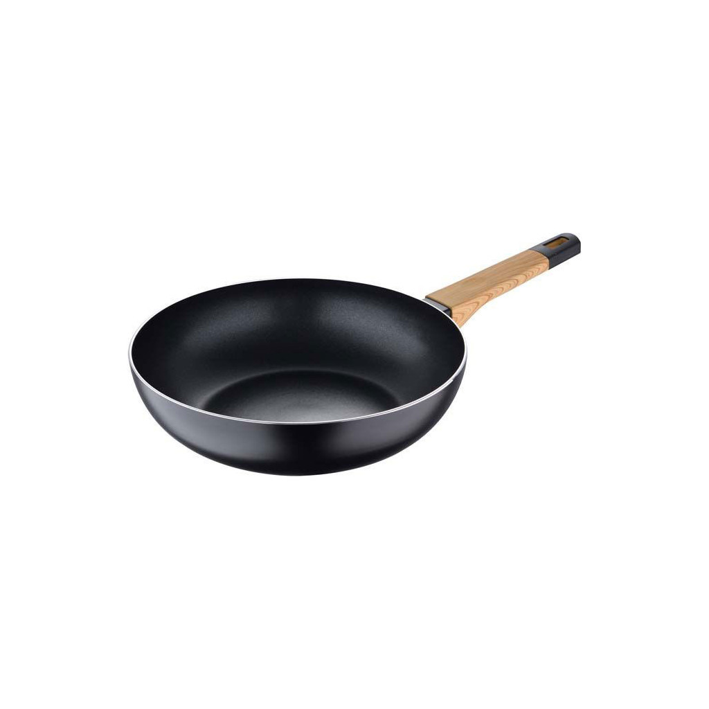 Сковорода Bergner Wok Earth Black 28 см (BG-34627-BK) - зображення 1
