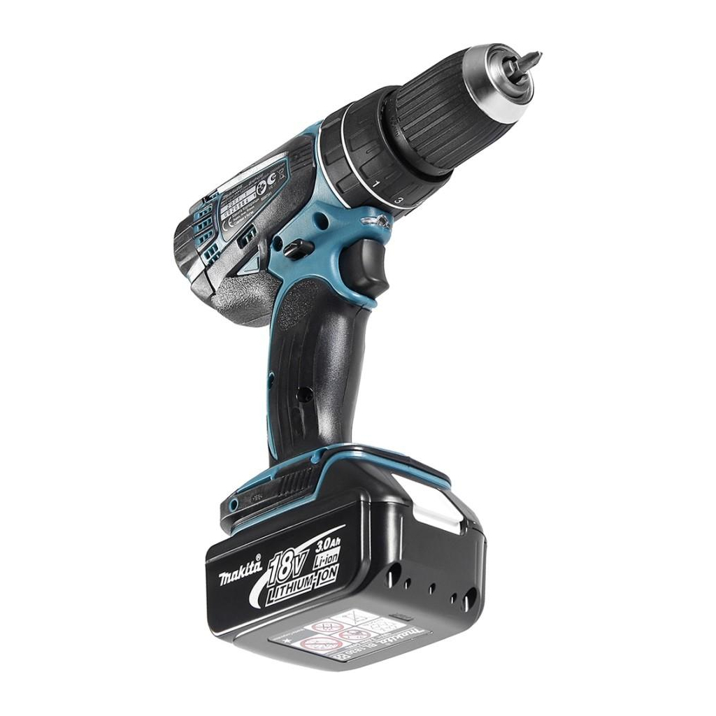 Шуруповерт Makita LXT, 3Аг х 2шт, Makpac, 50 / 36Нм (DHP456RFJ) - зображення 4