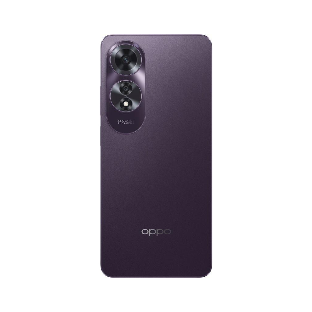 Мобільний телефон Oppo A60 8/256GB Midnight Purple (OFCPH2631_PURPLE_8/256) - зображення 3
