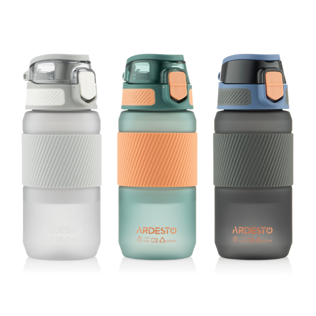 Пляшка для води Ardesto Spring 600мл чорний (AR2260SB) - зображення 7