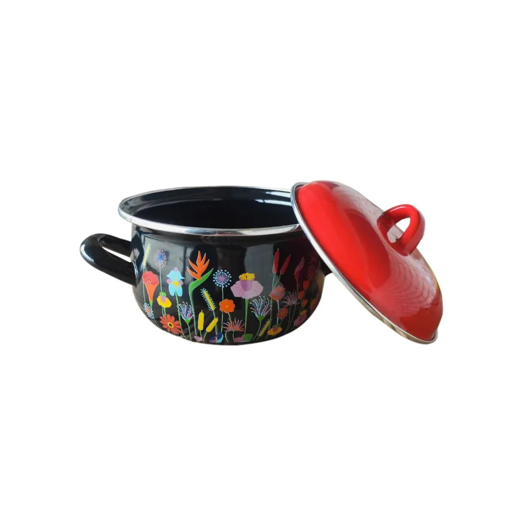 Каструля Gusto "Квіткова галявина" 20 см 4,0 л (GT-T-120-FM) - зображення 2