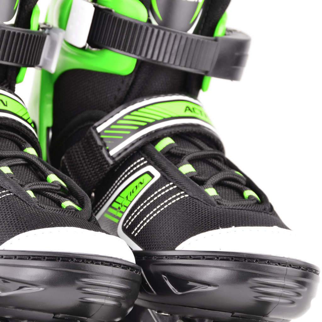 Роликові ковзани Action 2 в 1 Ronny Зелені 33-36 (153B5/2IN1/GR33-36) - изображение 12