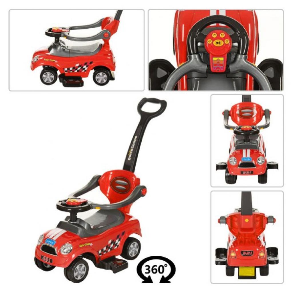 Чудомобіль Bambi зі штовхачем Червона (Z 321-3) - зображення 2