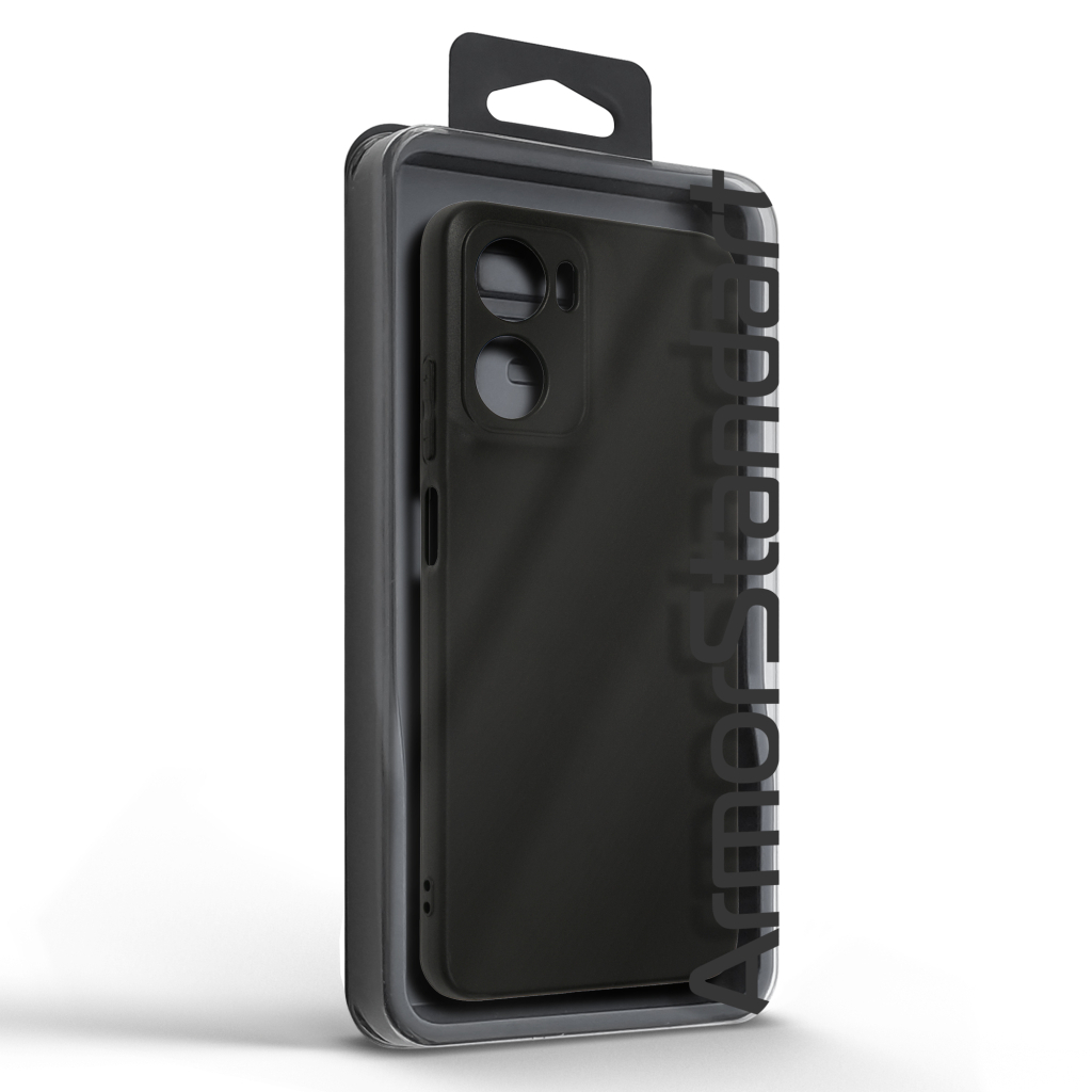 Чохол до мобільного телефона Armorstandart Matte Slim Fit Motorola G05 / E15 Camera cover Black (ARM82997) - зображення 5