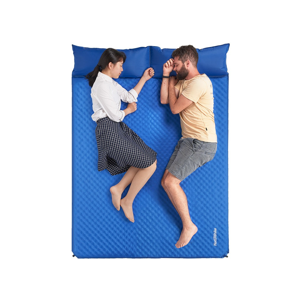 Туристичний килимок Naturehike NH18Q010-D 25 мм Blue (6927595784457) - зображення 5